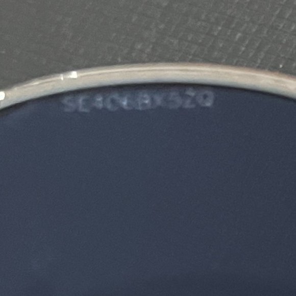 Dior Homme Sunglasses Mirrored Lenses Silver Wire Frames Men's-Preowned - Picture 10 of 12